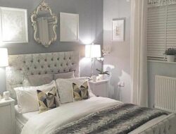 Small Gray Bedroom Design