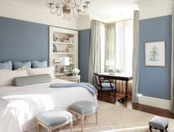Bedroom Design Blue Walls