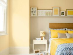 Light Yellow Bedroom Design