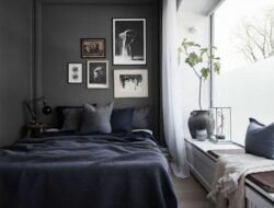 Small Dark Bedroom Design